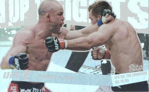 2010 Topps UFC Main Event - Rich Franklin Wanderlei Silva #TT09 6