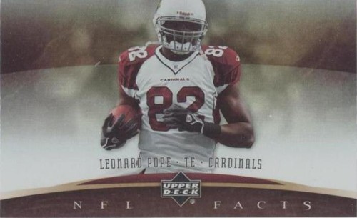 2007 Upper Deck Artifacts Leonard Pope #NF-LP