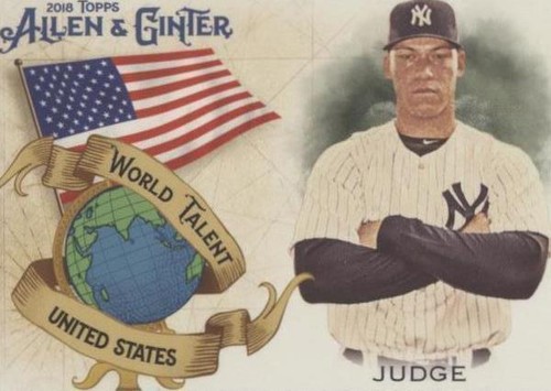 2018 Topps Allen & Ginter - Aaron Judge #WT-46