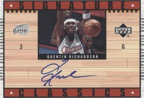 2002-03 Upper Deck Generations - Quentin Richardson #QR-S