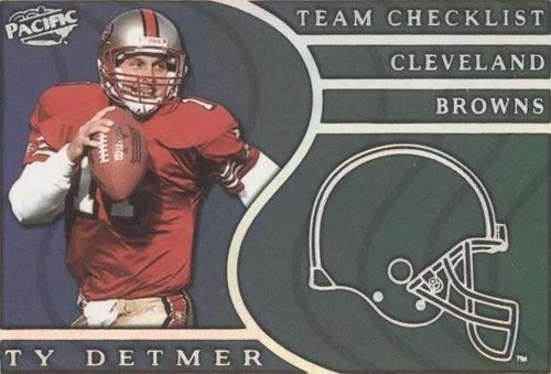 1999 Pacific Ty Detmer #8