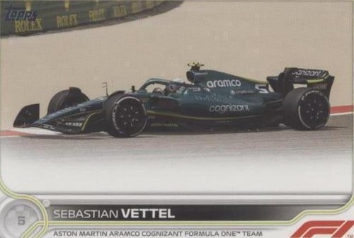 2022 Topps Formula 1 - Sebastian Vettel #113