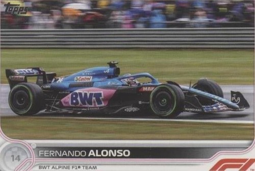 2022 Topps Formula 1 - Fernando Alonso #115