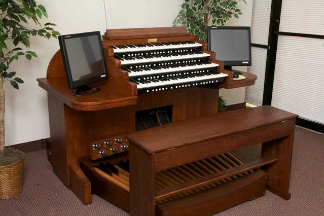 Organtechnology Virtual Pipe Organ system with Dante Digital Audio