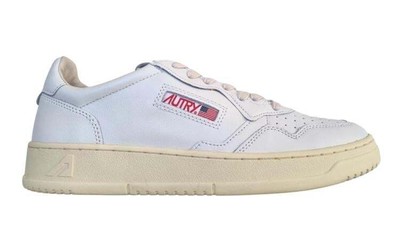 AUTRY AUTRY HERREN FREIHEIT LEDER TURNSCHUHE AULM LI02 WEISS