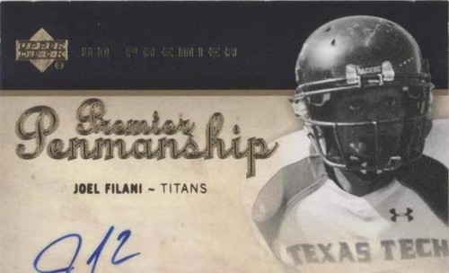 2007 UD Premier Joel Filani #PP-JF