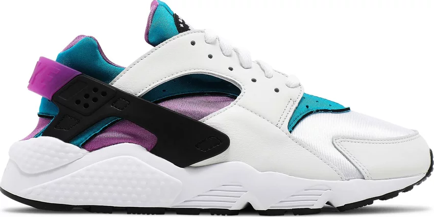 

Мужские кроссовки Nike Air Huarache Deep Magenta White Aquatone DD1068-103 9, Белый, Nike Air Huarache