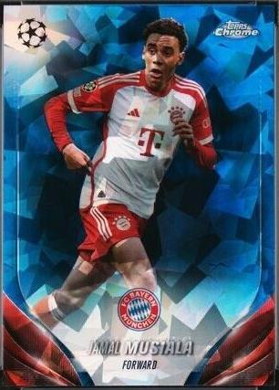 Jamal Musiala 2023-24 Topps Chrome UEFA /99 Color Match | eBay