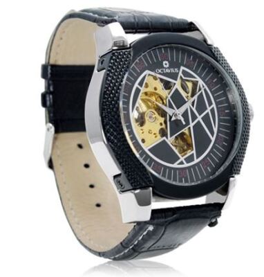 Octavius OCT2056-Black Octavius Men's Extrinsic Watch
