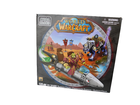 Mega Bloks World of Warcraft Bauset Barrens Chase Figuren Sammelset 91025 NEU