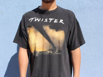 Twister Movie Black Short Sleeve Cotton T-shirt Unisex S-5XL VM7560