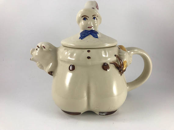 Vintage Shawnee Little Boy Blue & Pig Creamer