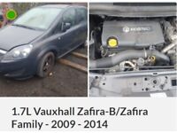 1.7 Vauxhall Zafira-B/Zafira Family parts breaking ALL parts available @ LiveCarBR com