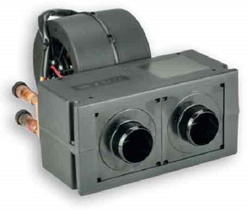 KÜHLWASSERHEIZUNG Minox 2D 12V 400 16mm D50 kompakte Wasserheizung im Motorsport