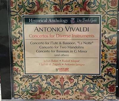 Antonio Vivaldi: Concertos for Diverse Instruments - Audio CD - VERY GOOD