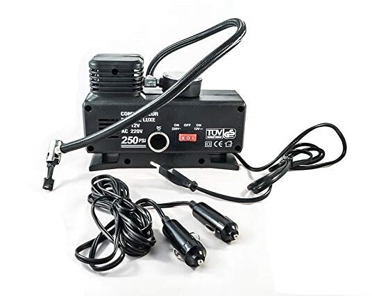 Compressore Mini Per Canotti Gonfiabili Auto Nuovo Unico Con Spina 220v 12v sus