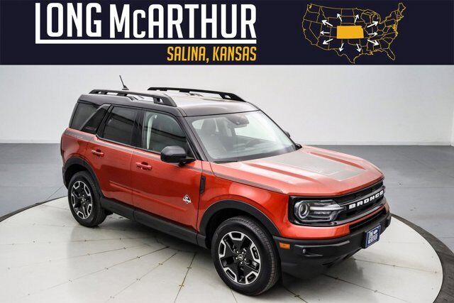 2023 Ford Bronco Sport Outer Banks 4WD Topo Graphic Roast Leather 1.5L Ecoboost