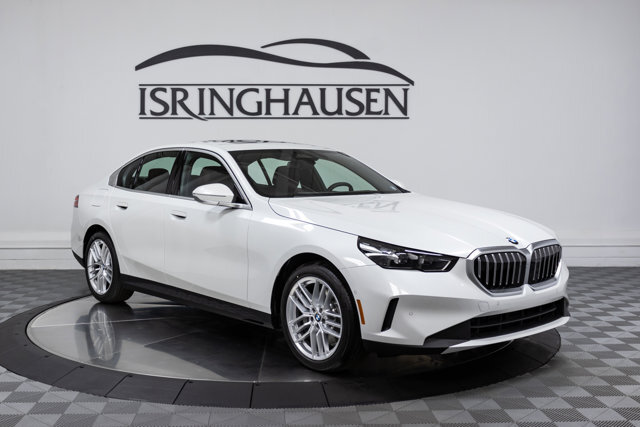 2024 BMW 5 Series 530i xDrive 0 Miles Mineral White Metallic 4 Door Sedan Interc