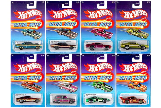 HOT WHEELS CARS　 ウルトラホット　アソート 2023 Hot Wheels Ultra Hots Target Exclusive Complete Car Set