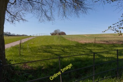 Photo 6x4 Driva and gallops on Woodlock's Down Farm Blackdown/SU5322 The c2014