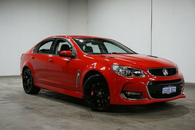2016 Holden Commodore Vf Ii My16 Ss V Redline Red 6 Speed Manual