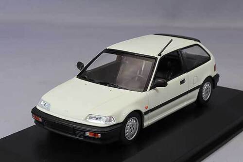 MAXICHAMPS 940161500 1/43 HONDA CIVIC 1990 WHITE Diecast MAXICHAMPS 940161500 1/43 HONDA CIVIC 1990 WHITE Diecast