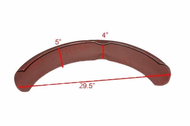 Handmade BSA C12 Front Rear Mudguard Set Bare Metal Raw Ready to Paint 