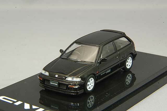 1/64 Hobby Japan Honda CIVIC (EF9) SiR II Customized Black