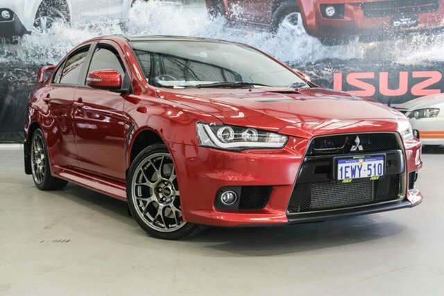 Mitsubishi lancer red