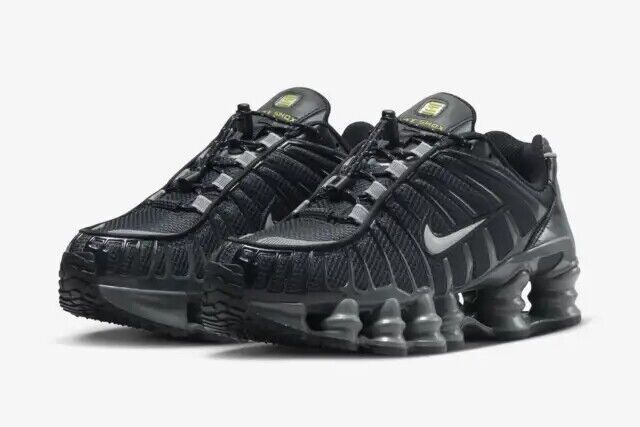 Pre-owned Nike Wmns Shox Tl Black Metallic Silver Fv0939-001 Women's Size