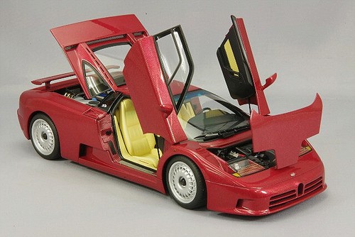 AUTOart 70977 1/18 scale Bugatti EB110 GT DarkRed Diecast