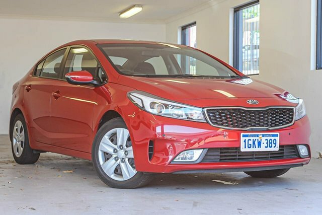 Kia cerato red