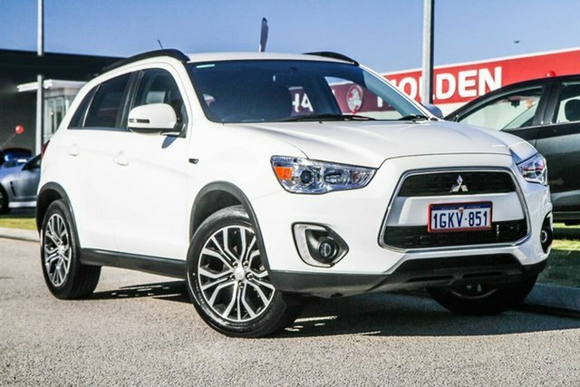 2016 Mitsubishi ASX XB MY15.5 LS 2WD White 6 Speed