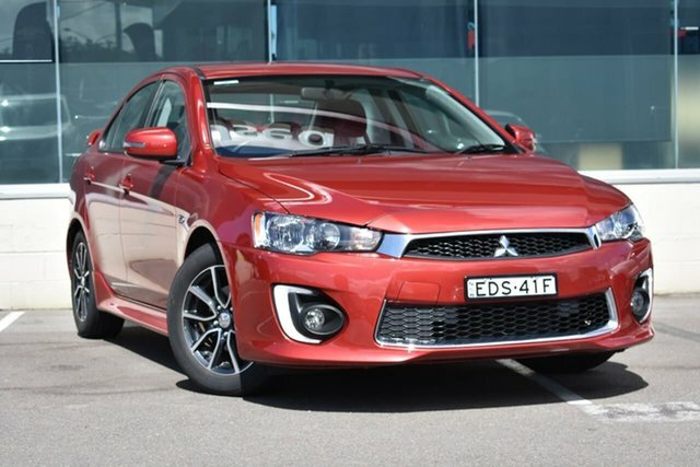Mitsubishi lancer red