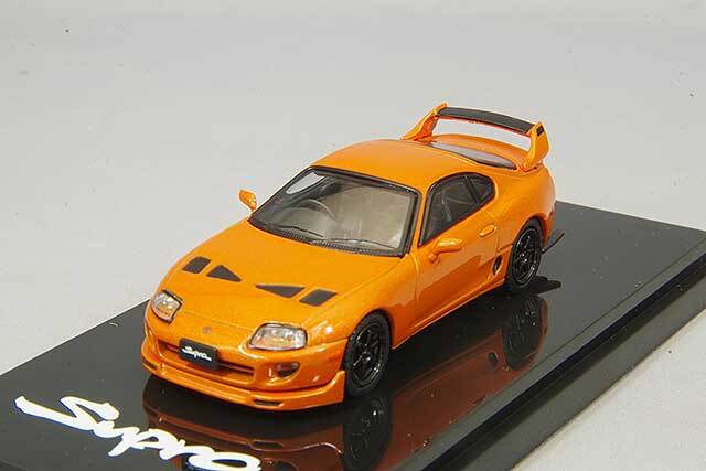 1/64 Hobby Japan Toyota SUPRA JZA80 TRD JDM STYLE Orange