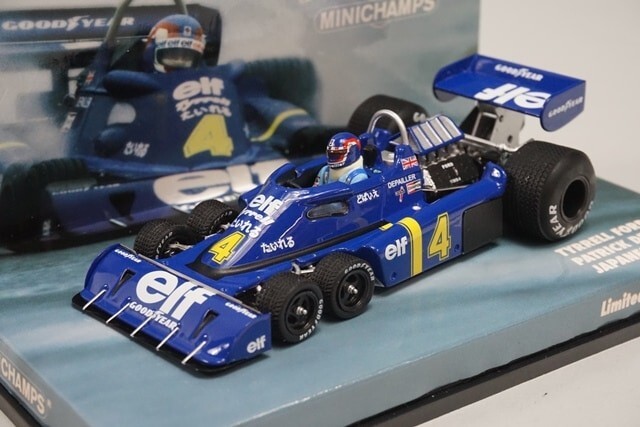【MINICHAMPS】 TYRRELL P34 1976/ #M8 1:43 MINICHAMPS 447760004 Tyrrell Ford P34 Japan GP 1976 #4