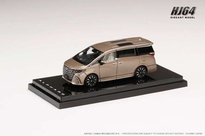 HJ641078AG Hobby Japan 1:64 Toyota ALPHARD Executive Lounge Precious Leo Blonde