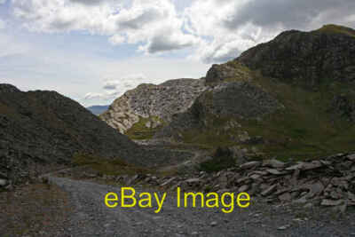 Photo 6x4 Track and mine tips Blaenau Ffestiniog Track through piles of s c2008