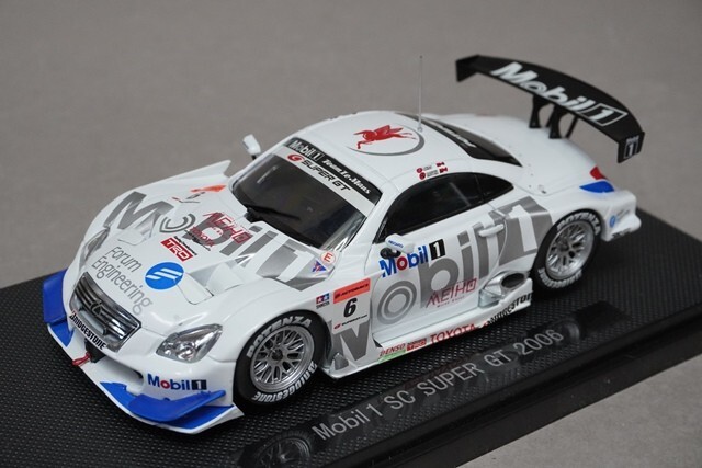 EBBRO 2006年モデル ミニカー3台セット 1:43 EBBRO 43805 Lexus Mobil 1 SC Super GT 2006 #6 model car