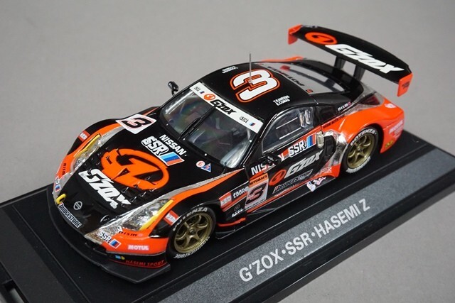 1:43 TOMICA EBBRO TOMYTEC 205579 G'ZOX SSR Hasemi Z #3 model