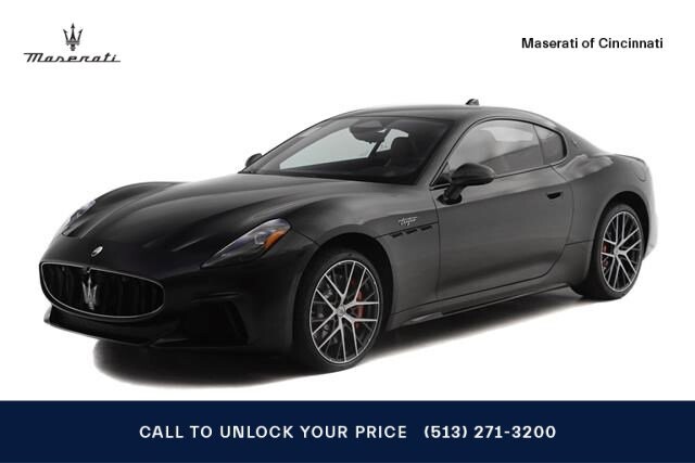 2024 Maserati GranTurismo Trofeo 0 Miles Nero Ribelle Metallic 2dr Car Twin Turb