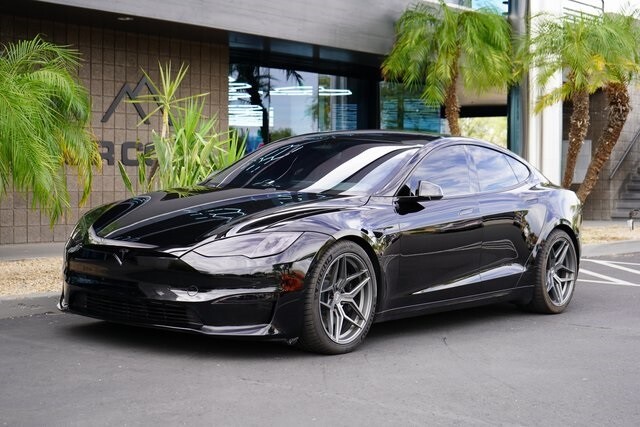 2021 Tesla Model S, Solid Black With 5255 Miles Available Now! - Used
