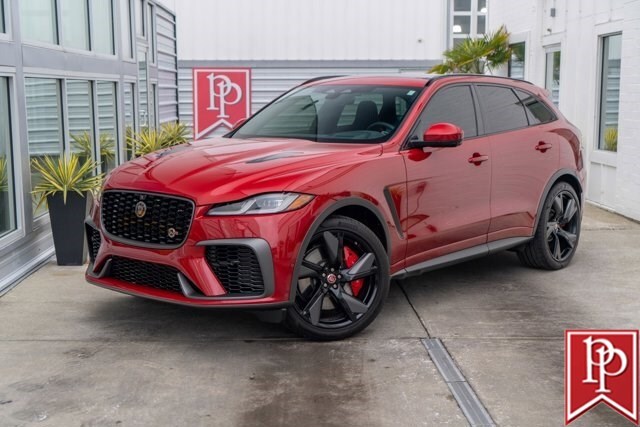 2021 Jaguar F-pace Svr 11163 Miles Firenze Red - Used Jaguar F-pace for
