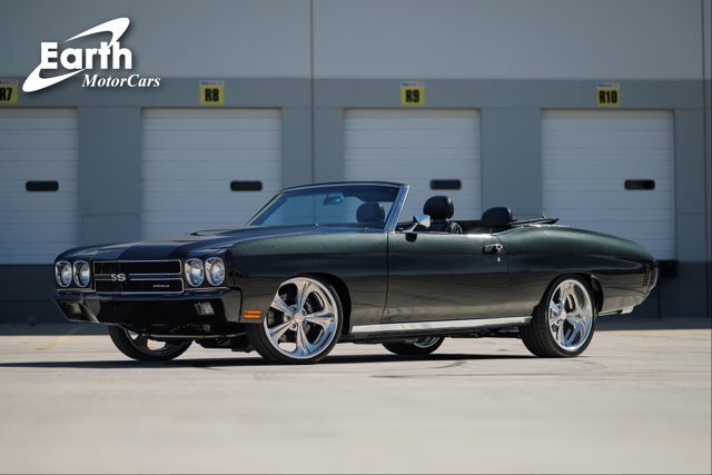 1970 Chevrolet Chevelle SUPERECHARGED LSA Convertible Restomod 1113 Miles Black