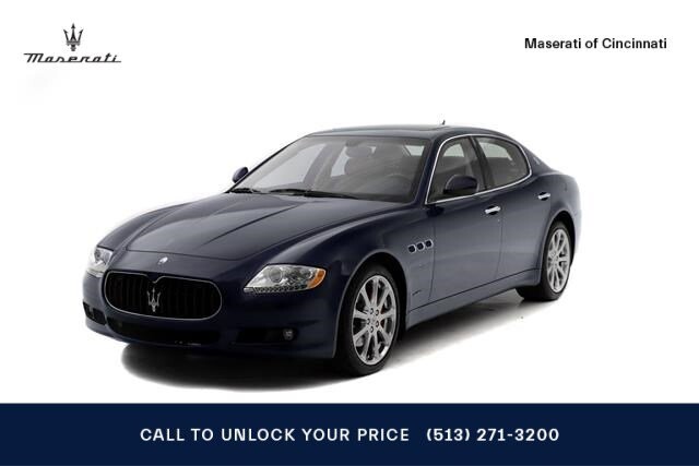 2009 Maserati Quattroporte  5353 Miles Blu Oceano Metallic 4dr Car Gas V8 4.2L/2