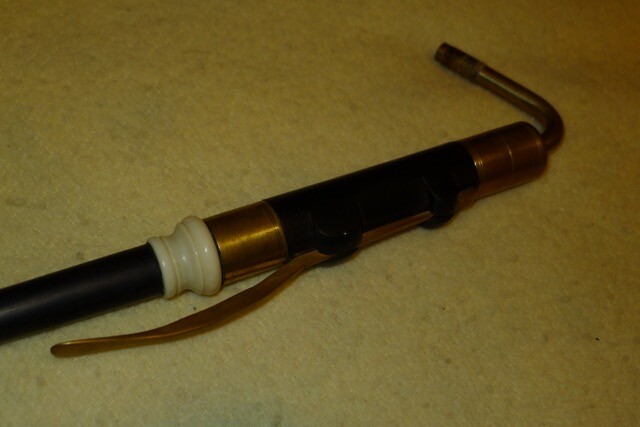 Martin Crossin Uilleann Pipes Half Set in D African Blackwood & Brass + MORE