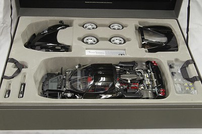 Exclusivo Tamiya T89663 1/12 Enzo Ferrari Negro Versi?n Semi-Assembled Model F /