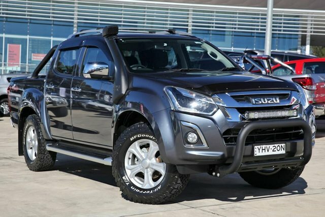 2018 Isuzu D MAX MY18 LS U Crew Cab Grey 6 Speed Manual Utility Cars 