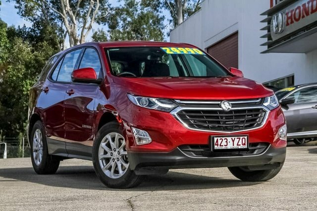 2018 Holden Equinox EQ MY18 LS FWD Red 6 Speed Sports Automatic Wagon Cars Vans Utes