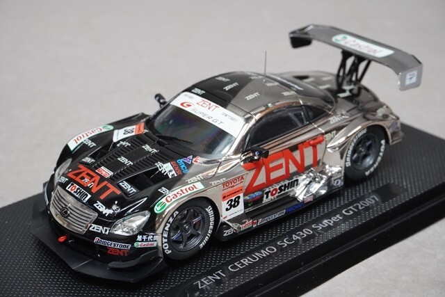 【2013 CHAMPION】1/43 エブロ ZENT レクサス SC430 2013 CHAMPION】1/43 エブロ ZENT レクサス SC430 - メルカリ